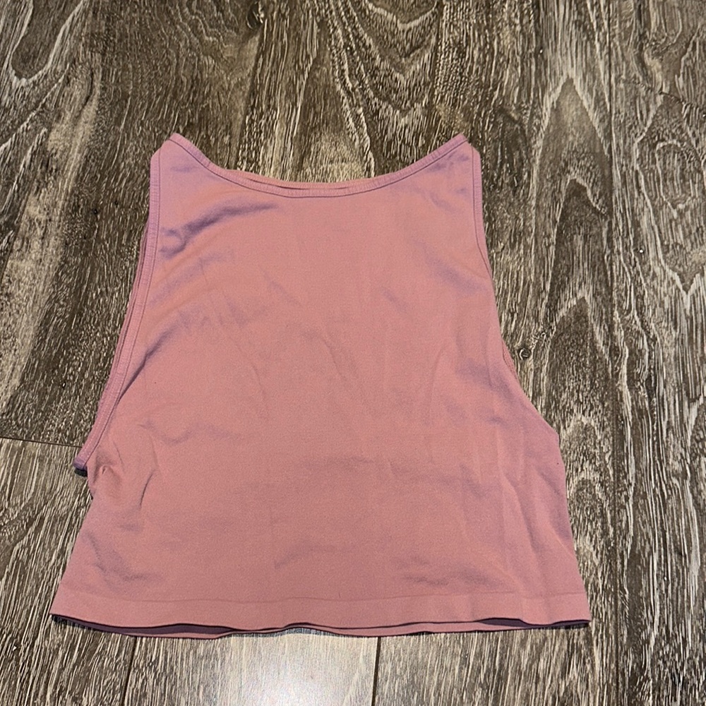 Mauve free people tank top
